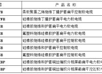 什么是扁平电缆？​扁平电缆的型号名称详解
